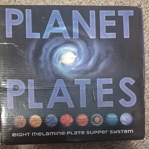 Planet Plates: 8 Melamine Plate Supper System